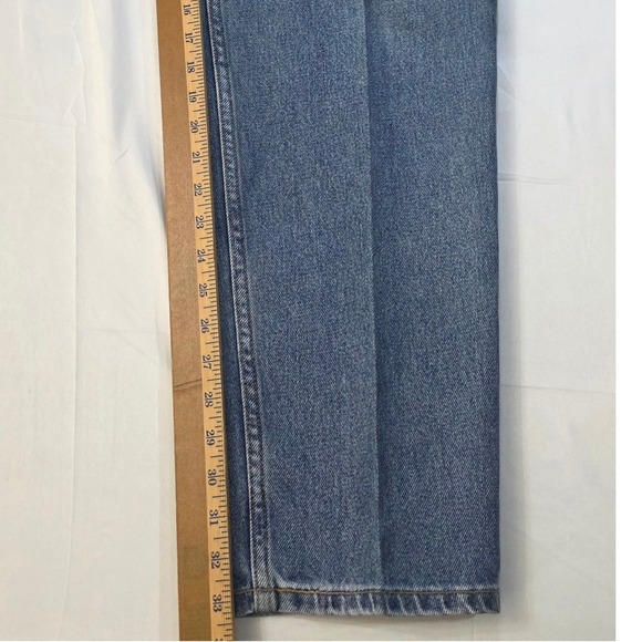 Levi 560 Jeans Mens W34 L33 Blue Denim Comfort Fit Straight Leg Zip Fly Casual - Picture 10 of 14